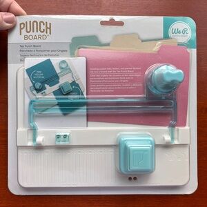We R Memory Keepers Punch Board Tab Punch –NEW